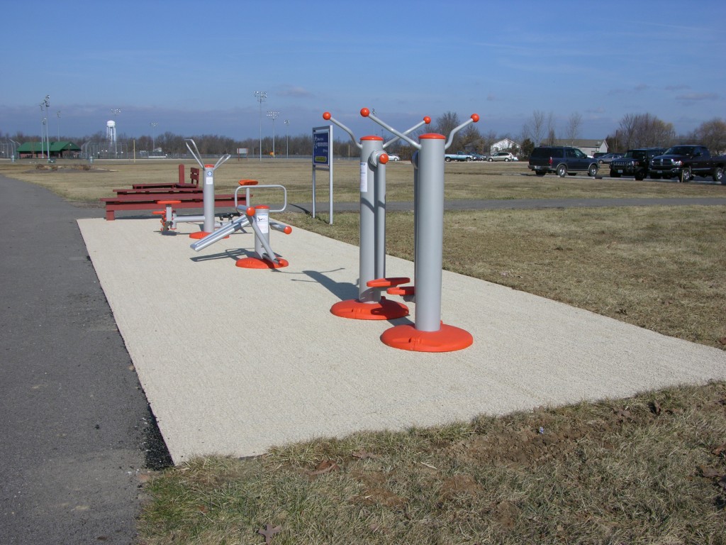Fitness Park Surfacing