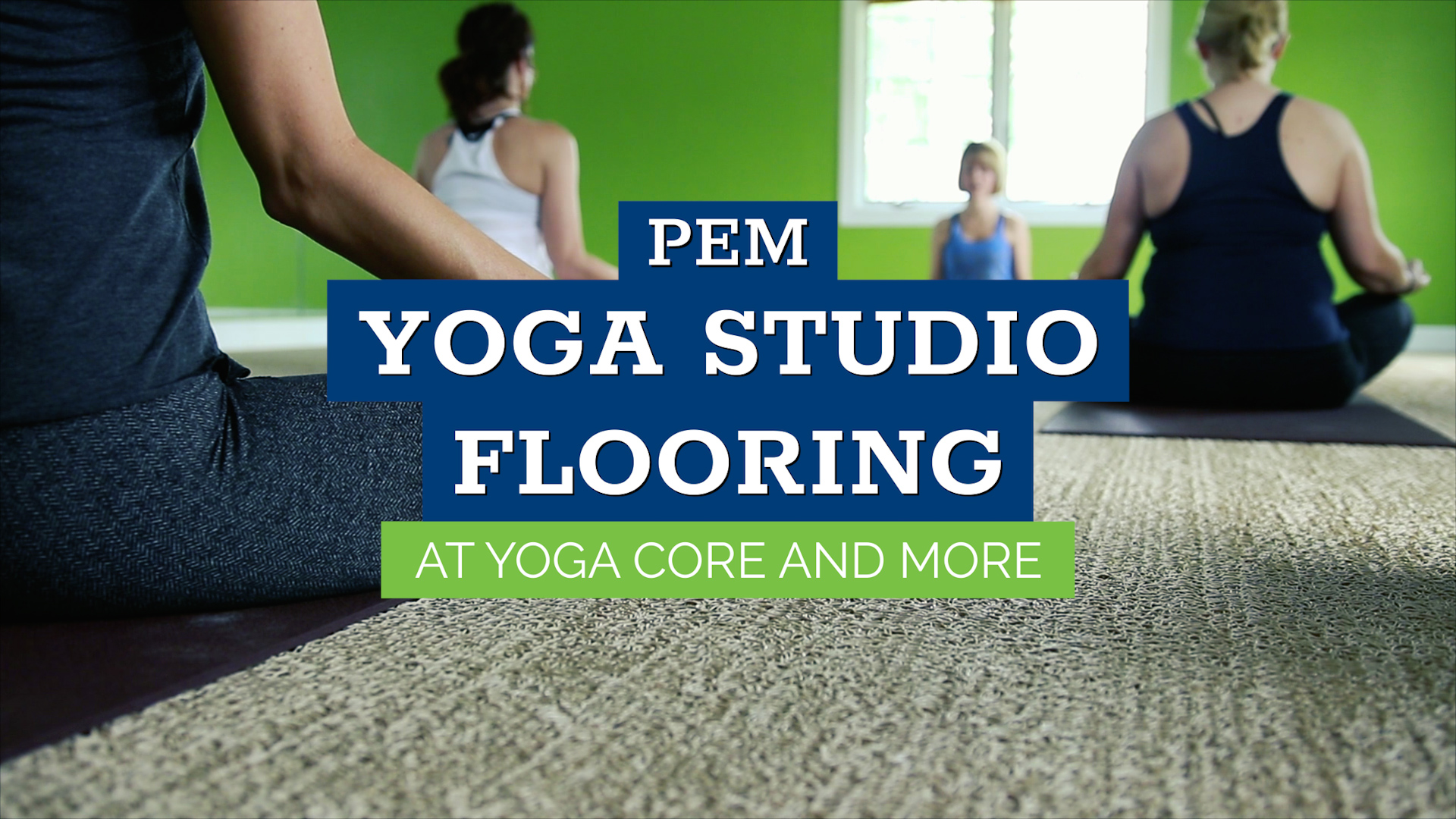 yoga carpeted floor